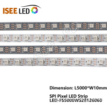 Picteilín faoi stiúir RGB SMD5050 Flex Strip Lampa